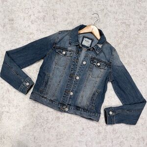 Mudd Girls Dark Blue Denim Jacket